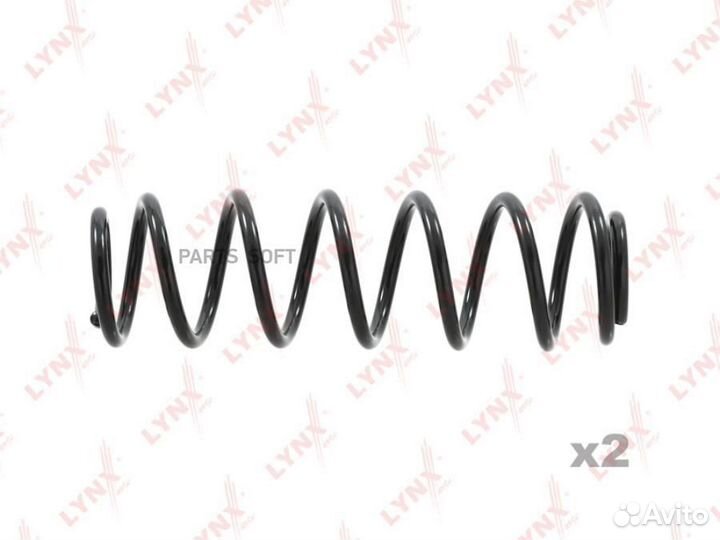 Lynxauto SC2884 Пружина подвески зад прав/лев