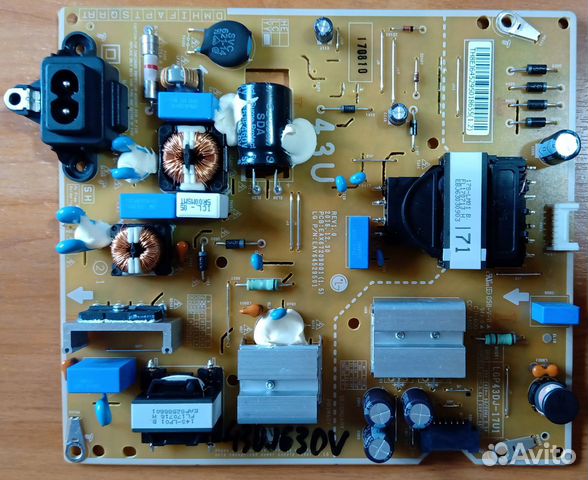 Остатки плат блоков питания