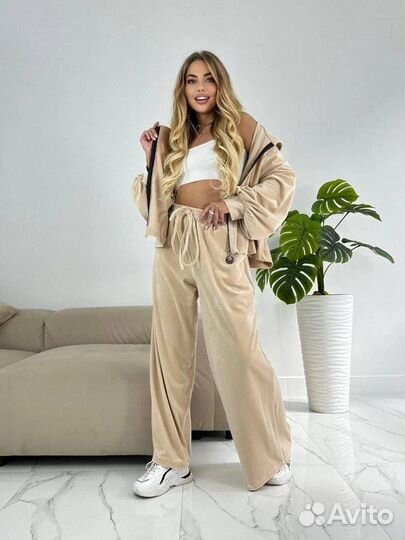 Мягкий костюм бархат