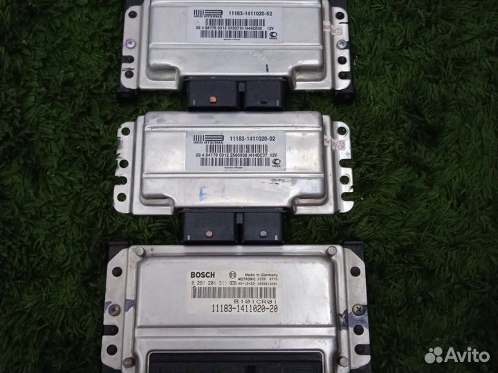 Эбу мозги на ваз kalina 1