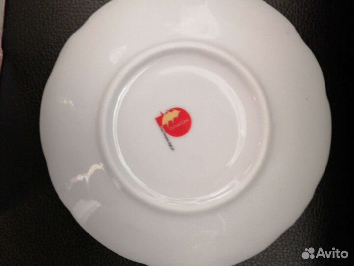 Набор чайной пары новый. Объем 0,25 мл