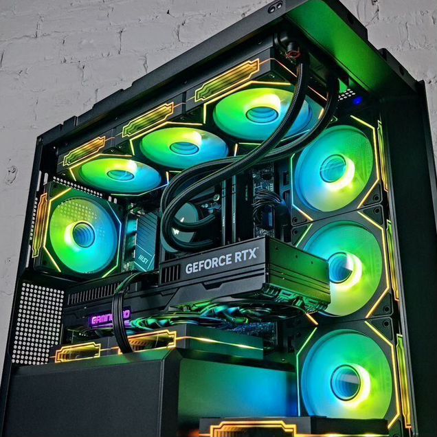 Игровой пк RTX 5070 12 GB + Ryzen 7800X3D
