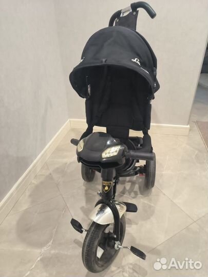 Детский трехколесный велосипед lamborghini