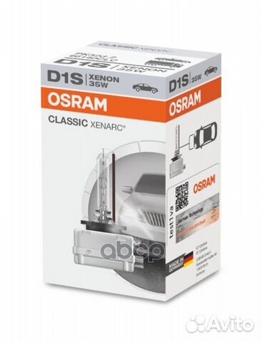 Лампа D1S 85V 35W PK32d-2 xenarc classic цена/к