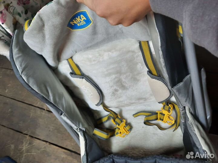 Санки коляска nika