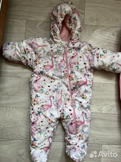 Конверт на выписку для девочки демисезонный