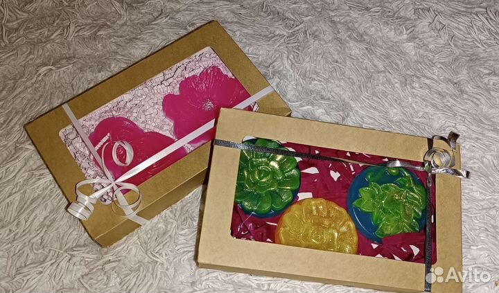 Подарочный набор из мыла ручной работы