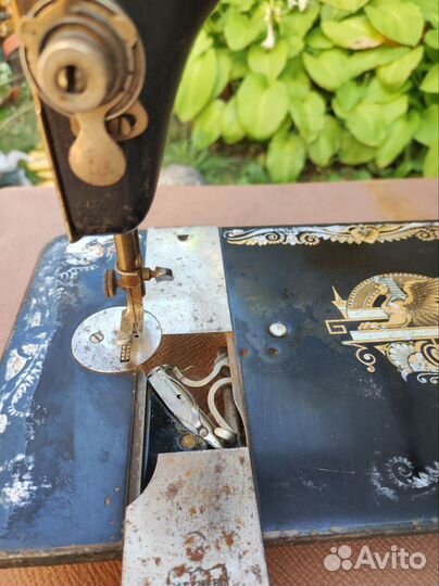 Швейная машинка зингер ножная старинная