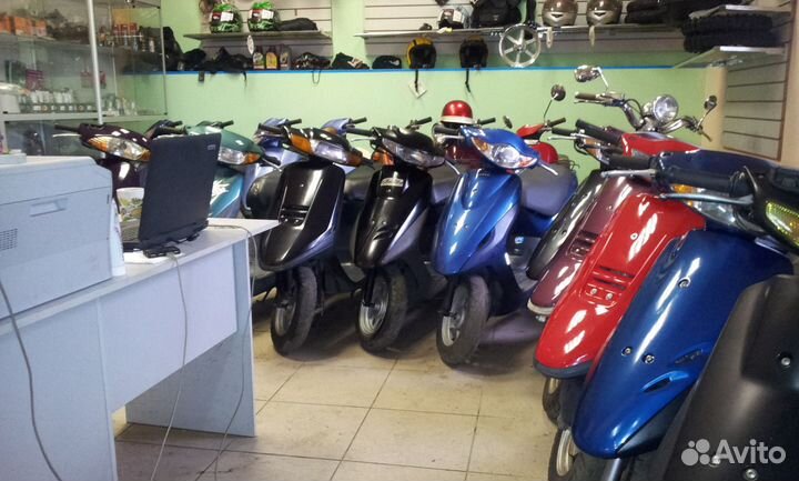 Скутер с Гарантией 1000 км из Японии 49 куб. см