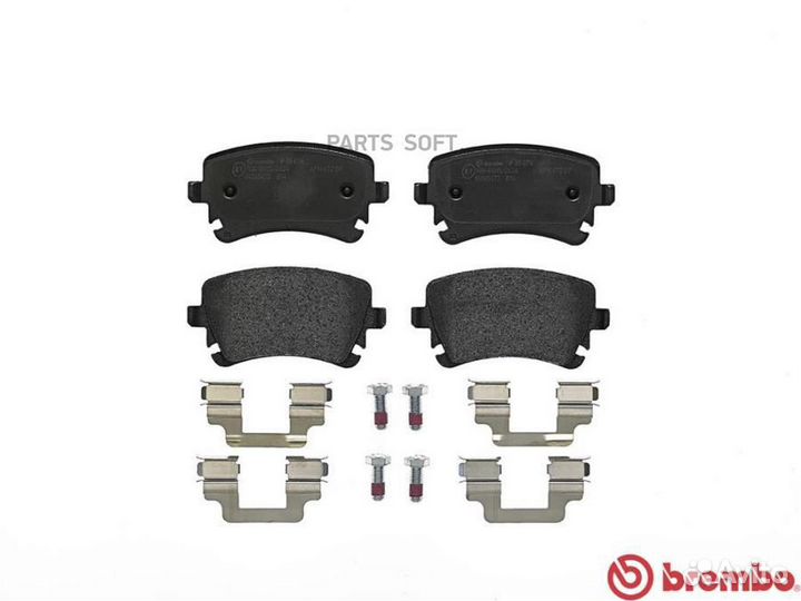 Brembo P85076 Колодки торм.зад