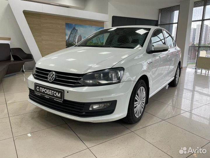 Volkswagen Polo 1.6 AT, 2018, 193 990 км
