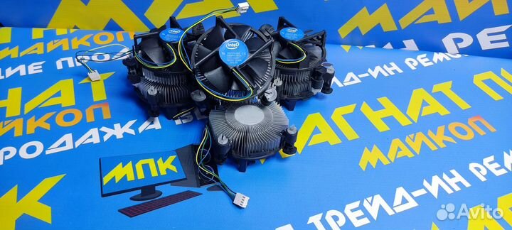 Кулера боксовые 775
