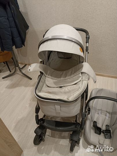 Коляска + автолюлька б/у