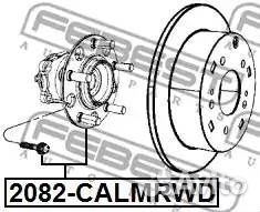 Ступица задняя 2082-calmrwd