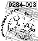 Шпилька колесная 0284-003