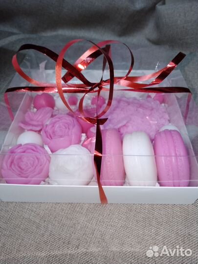 Бокс. Подарочный набор из мыла ручной работы
