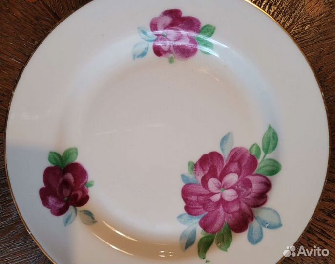 Десертные тарелки Дулёво