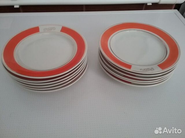 Тарелки Октябрьский фарфоровый завод