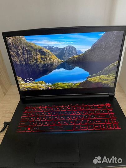 Ноутбук MSI GF63 Thin 11UD-221RU Core i5 11400H 8G