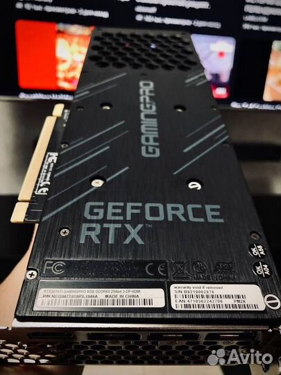 Видеокарта RTX 3070 ti