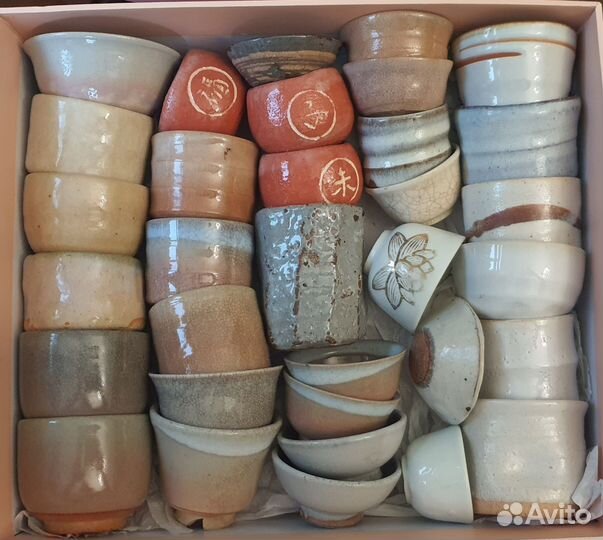 Маленькие чайные чашки винтажные, Япония, листайте