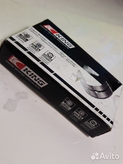 Вкладыши шатунные Honda