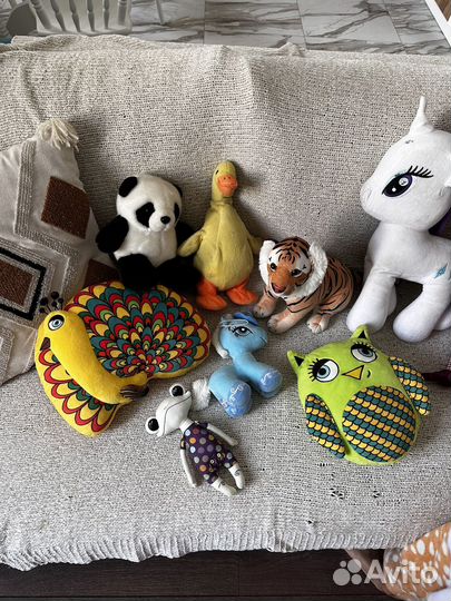 Игрушки мягкие