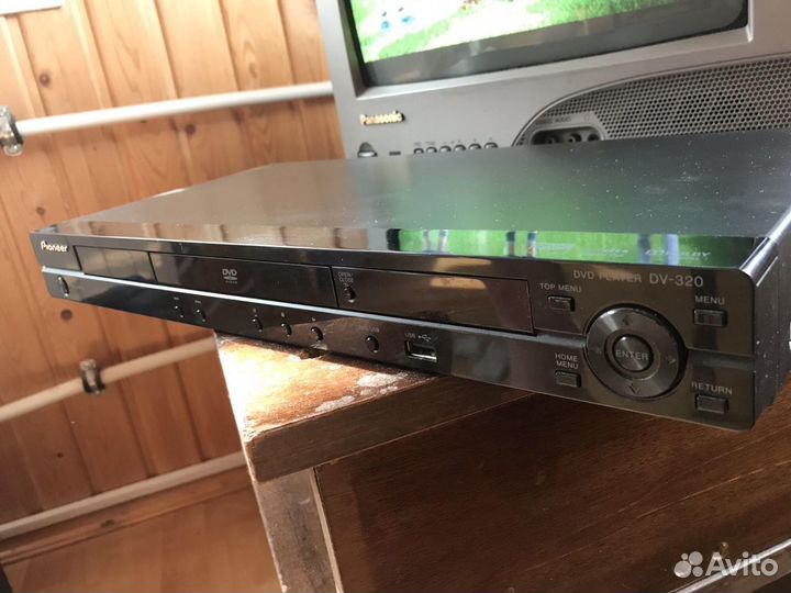 Тв Panasonic + DVB-T2 + DVD + Диски