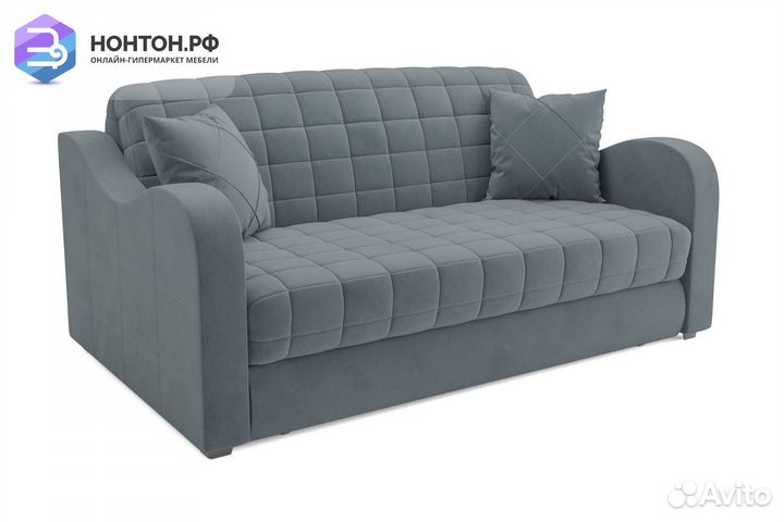 Диван аккордеон Барон №4 серый