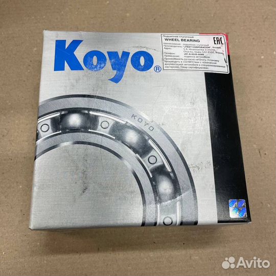 Подшипник ступичный передний Koyo 2DUF054N-2GR