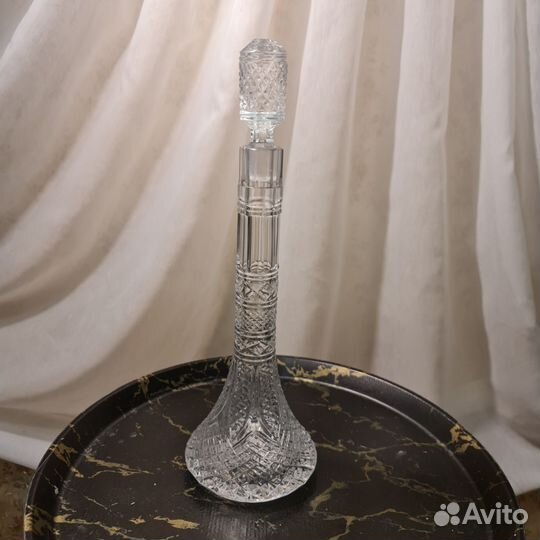 Хрустальный штоф производство Гусь-хрусталь
