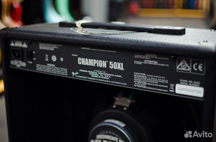 Fender champion 50XL