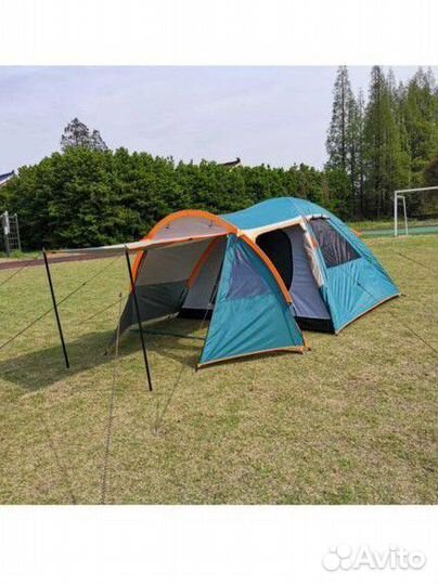 Палатка туристическая 4 местная с тамбуром