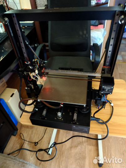 3d принтер Anycubic i3 Mega на Klipper и рельсах