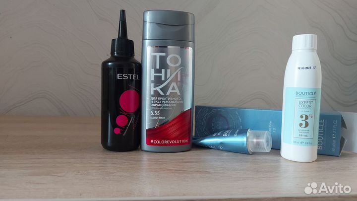 Краска пигмент прямого действия для волос