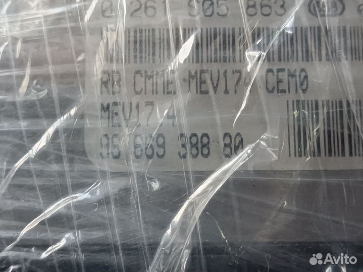 Блок эбу MEV17. 4