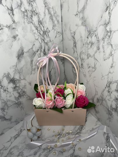 Букеты из мыла Beauty Roses Калуга