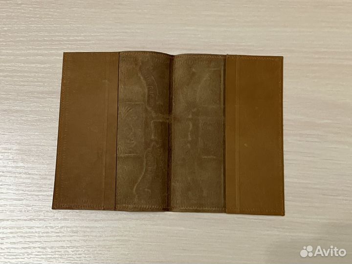 Новая обложка на паспорт из натуральной кожи