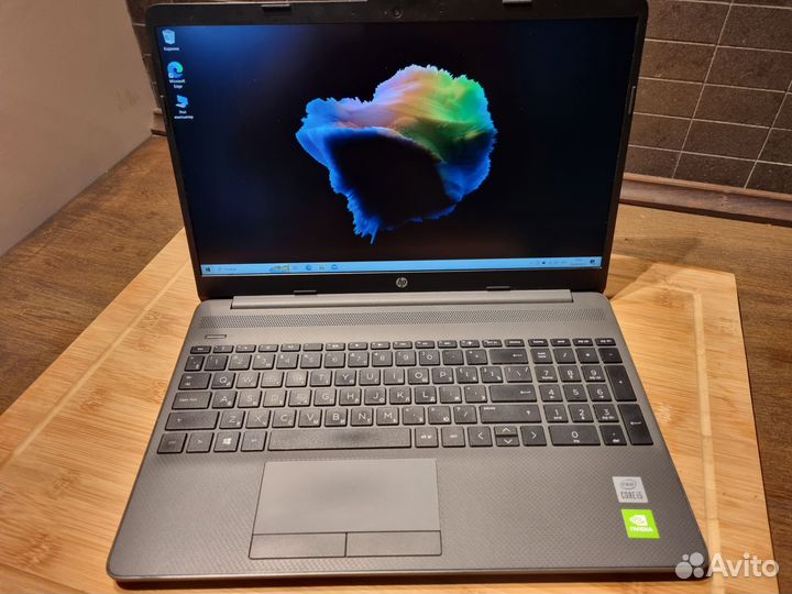 Мощный игровой hp i5-10gen geforce 8/512 IPS
