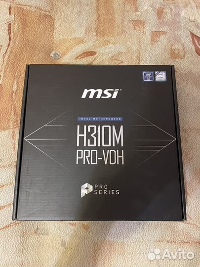 Msi h310m pro vdh plus