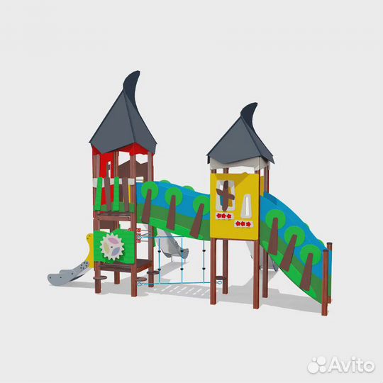 Детский игровой комплекс уличный