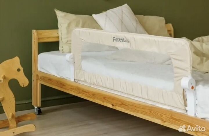 Барьер для кровати складной 120х40 см