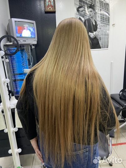 Наращивание биопротеиновых волос