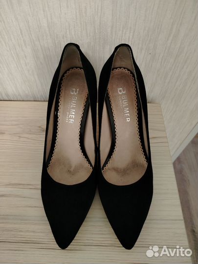 Туфли замшевые р 37