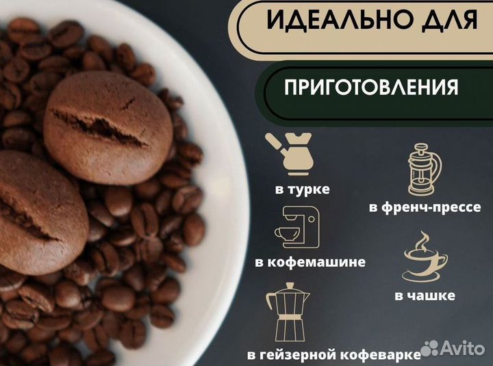 Кофе в зернах из Италии 1 кг опт от 1 коробки