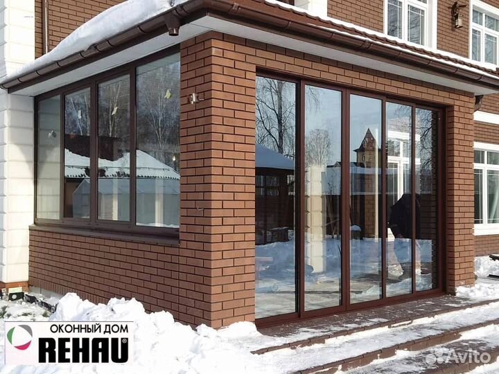 Rehau. Пластиковые окна, остекление террас,беседок