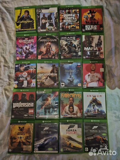 Диски xbox one,one x,series x.Игры в отличном сост
