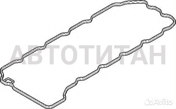 395.481E прокладка клапан. крышки (р)volvo FM9 дв. D9A 01-05,RVI Kerax/Premium 05