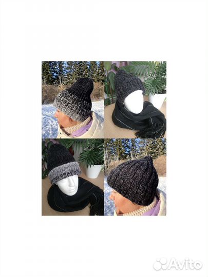 Шапка бини, унисекс