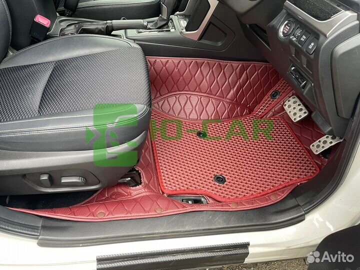 Автоковрики 3D с Бортами Subaru Forester Sj